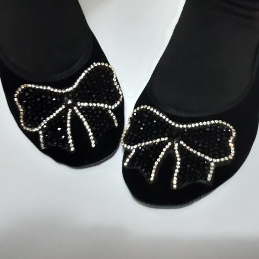 پاپوش پاپیون دور نگین